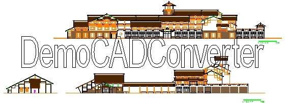 XX渡假村景观建筑方案CAD图纸