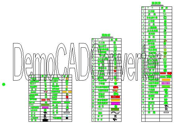 园林植物CAD图块