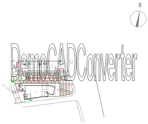 蓝色天际施工方案CAD图纸