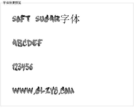 Soft Sugar字体