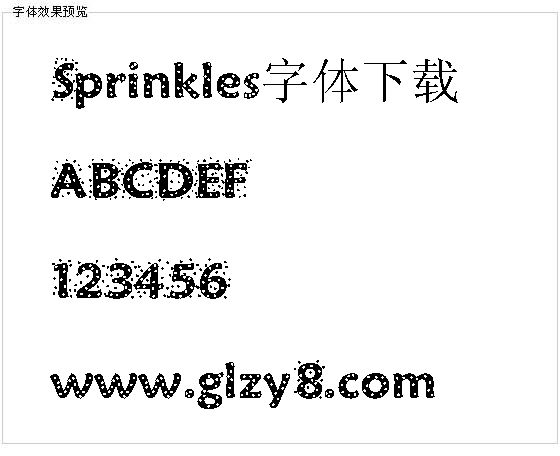 Sprinkles字体下载