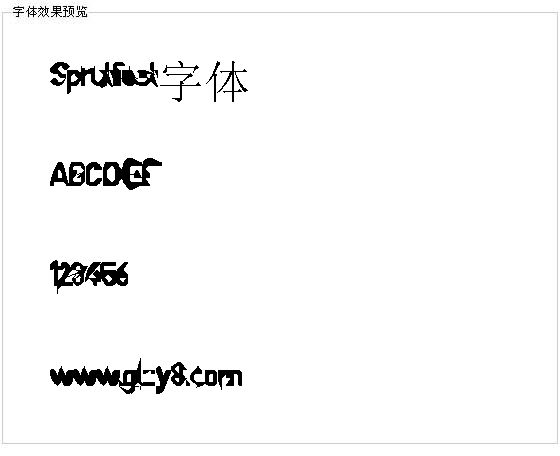 Sprutfest字体