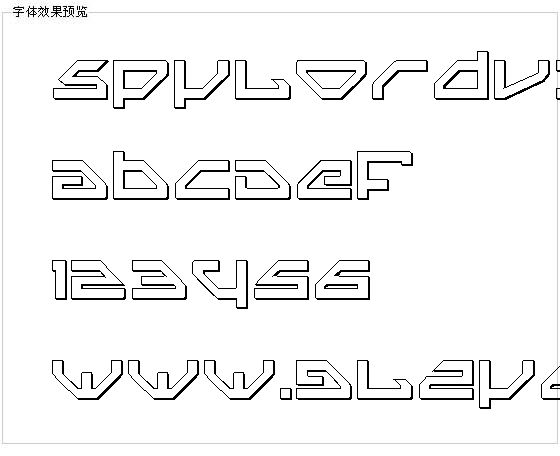 Spylordv3o字体