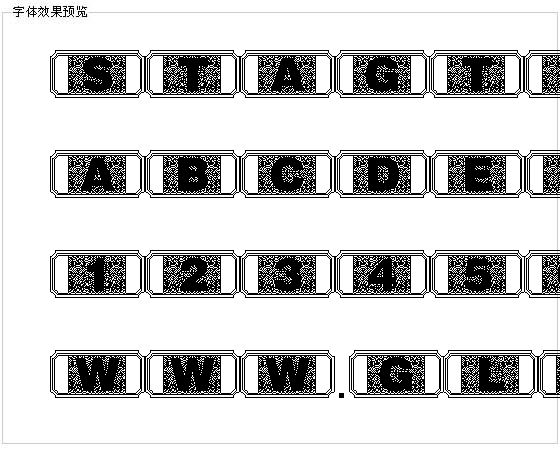 Stagtickets字体