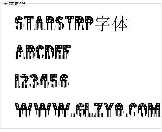 Starstrp字体