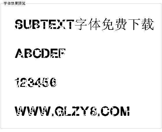 Subtext字体免费下载