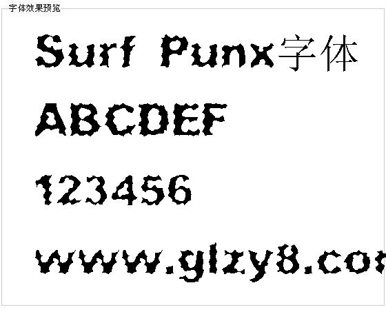 Surf Punx字体