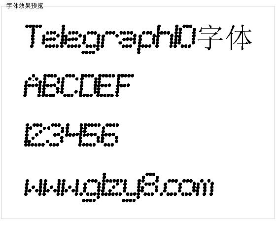 Telegraph10字体