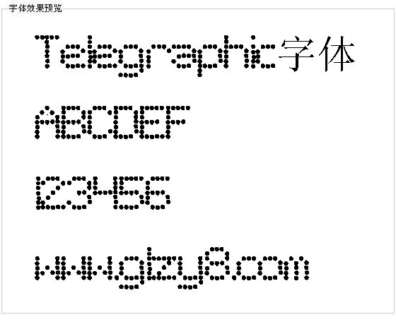 Telegraphic字体