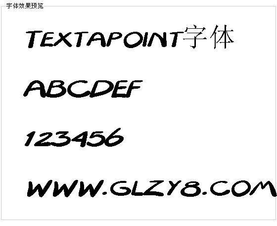 Textapoint字体