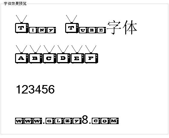 Tiny Tube字体