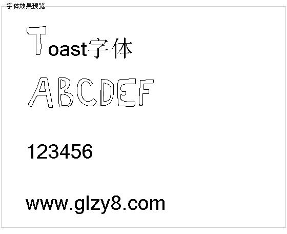 Toast字体