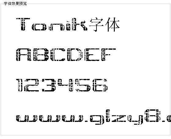 Tonik字体