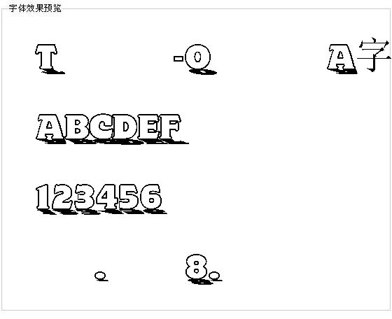 Toyland-OutlineA字体