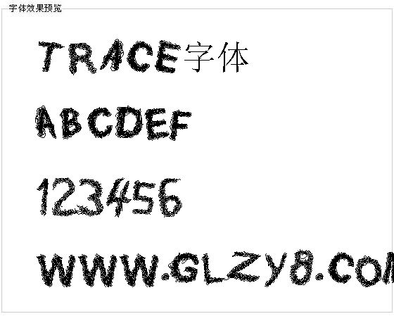 Trace字体