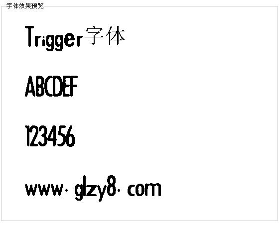 Trigger字体