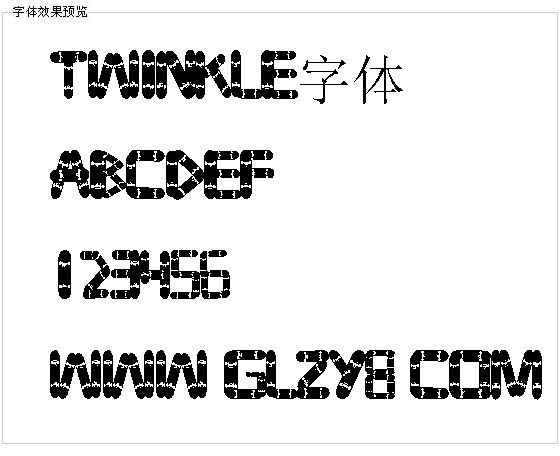 Twinkle字体