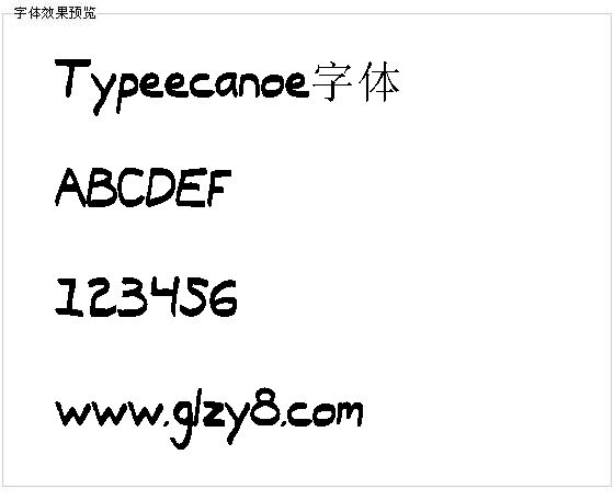 Typeecanoe字体