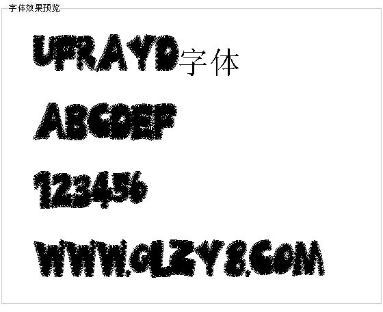 Ufrayd字体