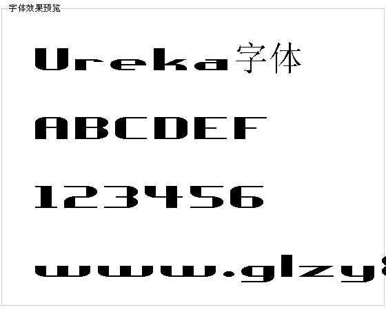 Ureka字体