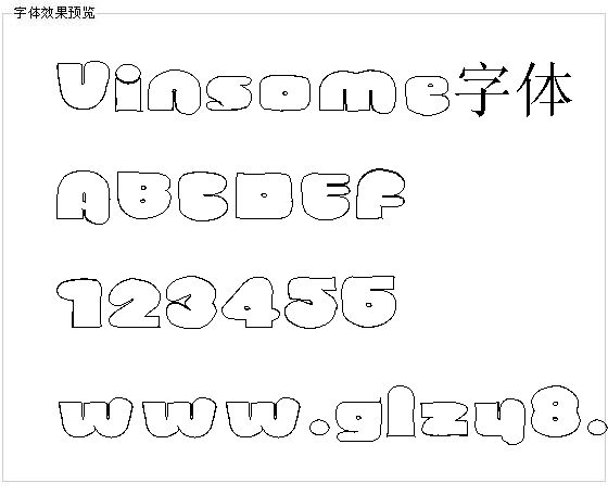 Vinsome字体