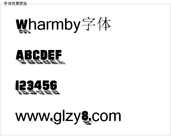 Wharmby字体