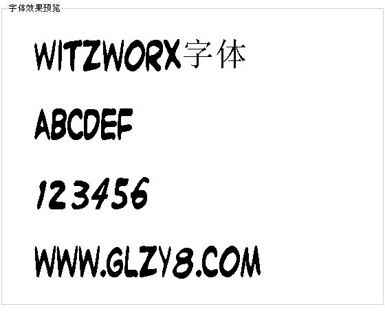 Witzworx字体