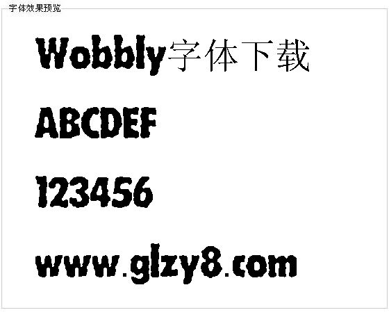 Wobbly字体下载