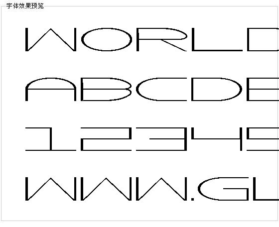 Worldnet字体