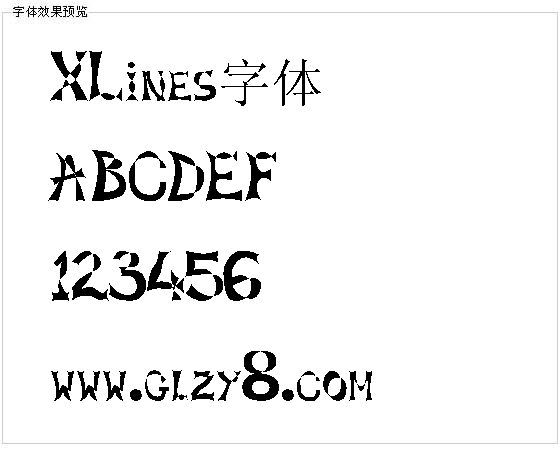 XLines字体