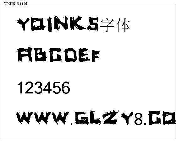 Yoinks字体