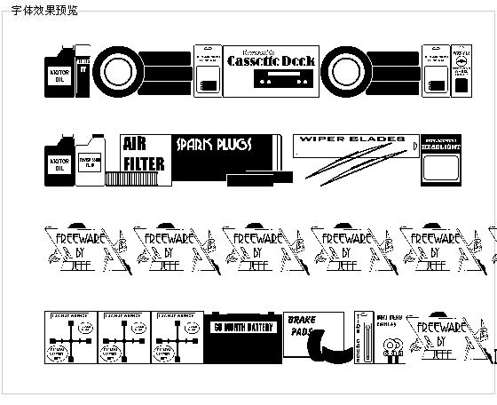 Autostor字体