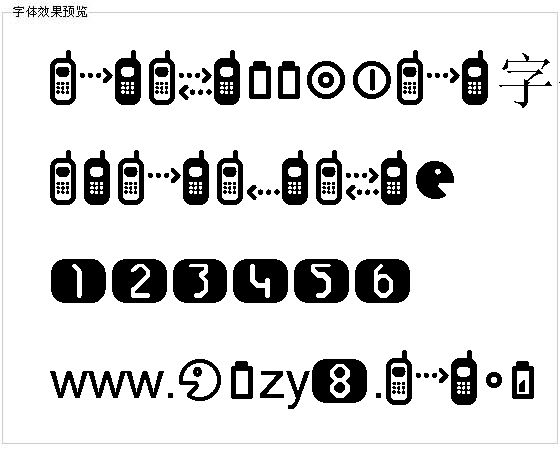 Cellpic字体