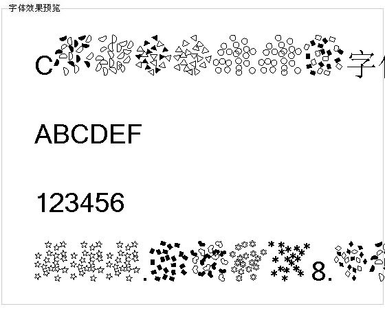 Confetti字体