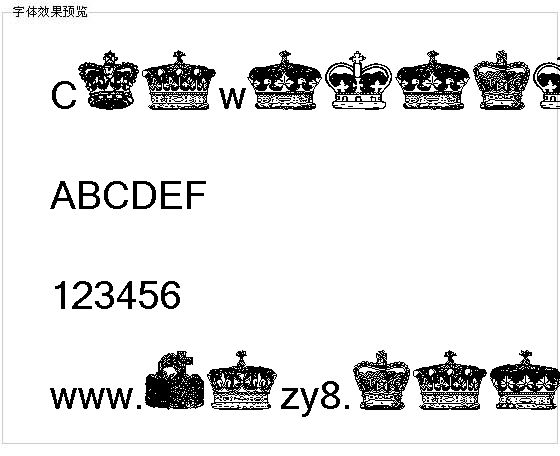 Crownsncs字体