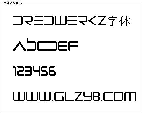 Dredwerkz字体