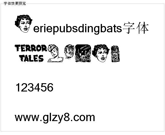 Eeriepubsdingbats字体