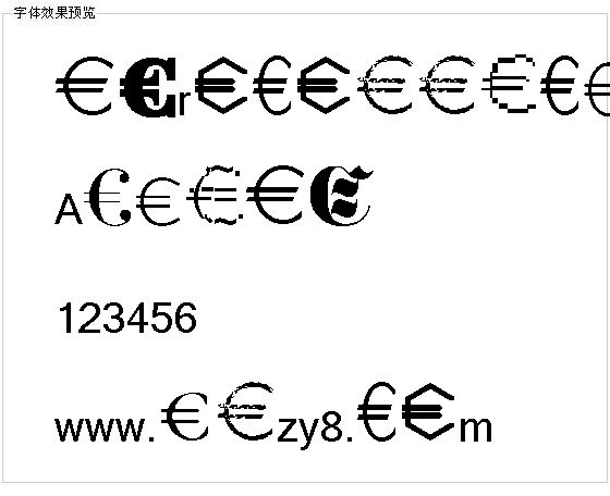 Eurocollection字体