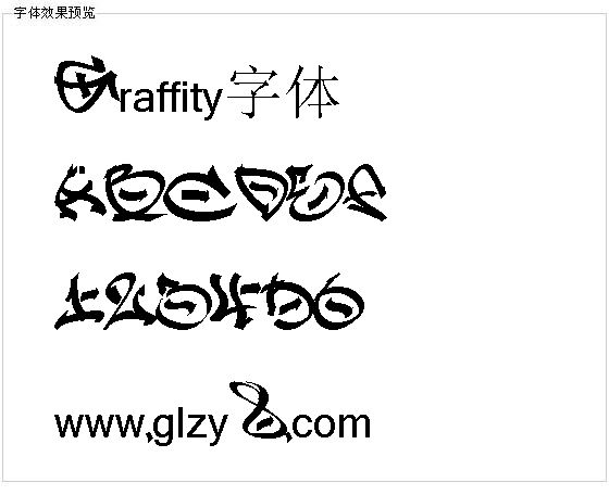 Graffity字体