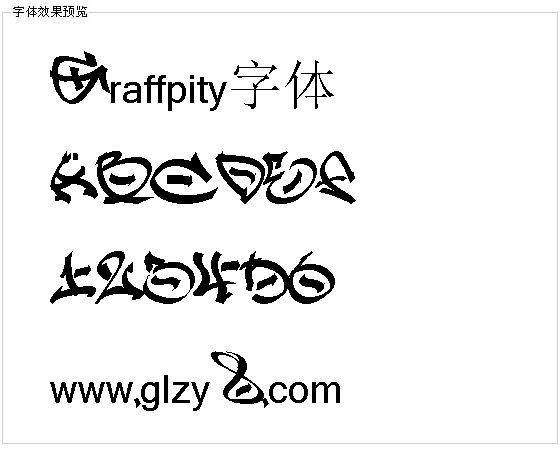 Graffpity字体