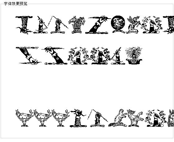 Helmbuschcrestsym字体