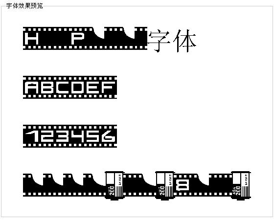 HourPhoto字体