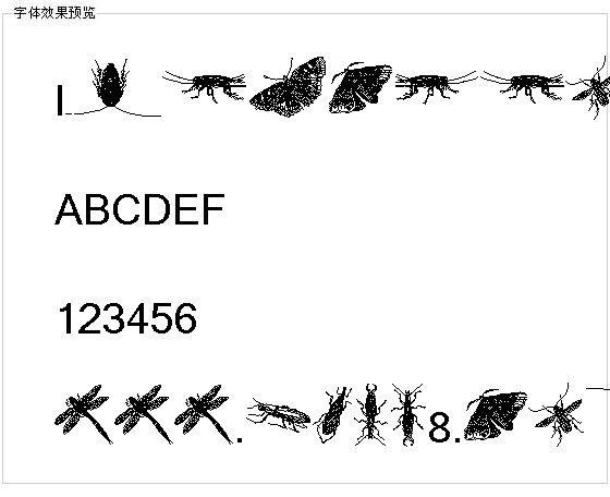 Insectsone字体