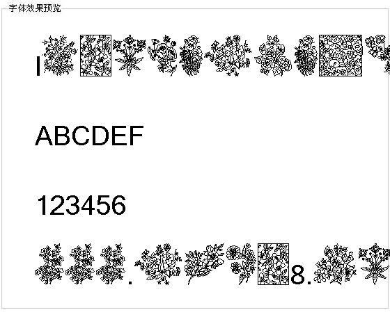 Inyourgarden字体