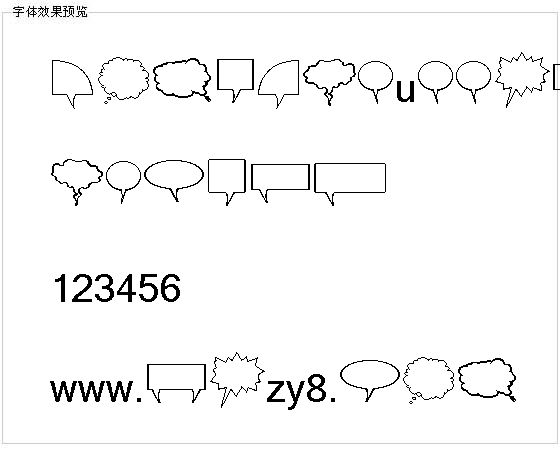 Komikabubbles字体
