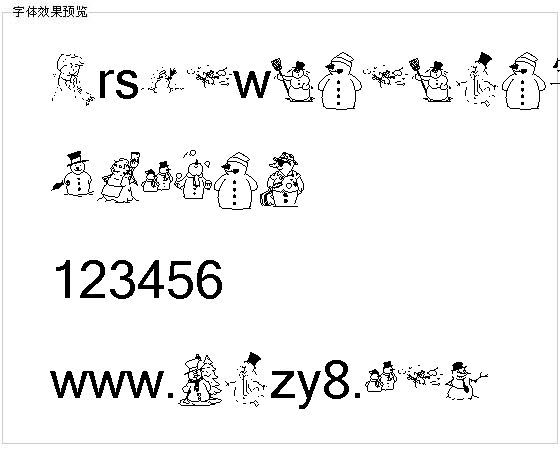 Krsnowpeople字体