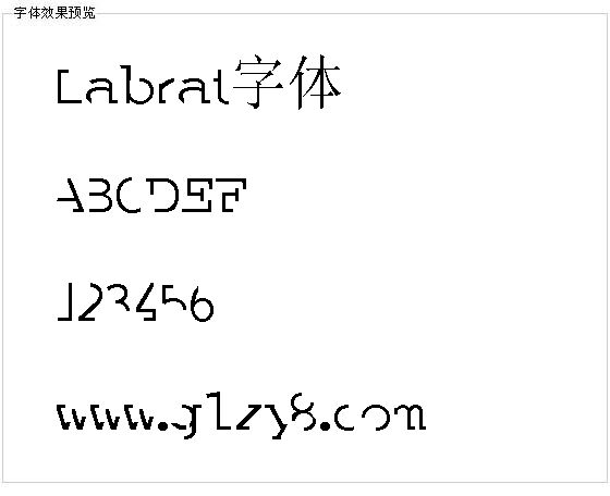 Labrat字体