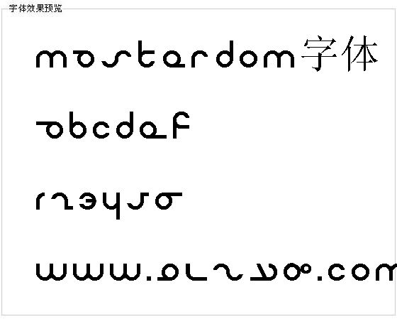 Masterdom字体