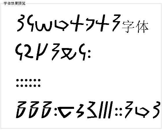 Meroitic字体