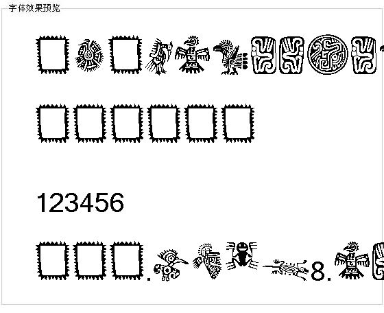 Mexicanornaments字体